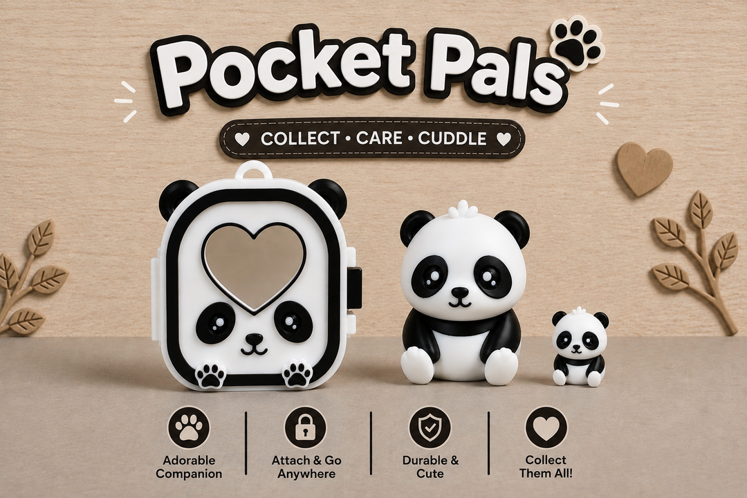 🐼 Pocket Pals – Panda 🐼💕