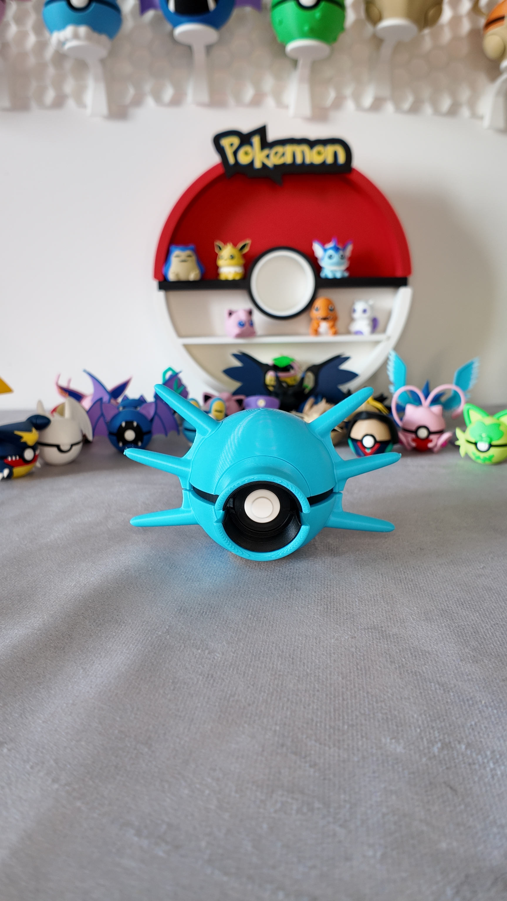 Horsea Figure 3D Printed | Pokemon Inspired Collectible | Water Type Figurine | Anime Fan Gift | Desk Decor | Display Figure #0116